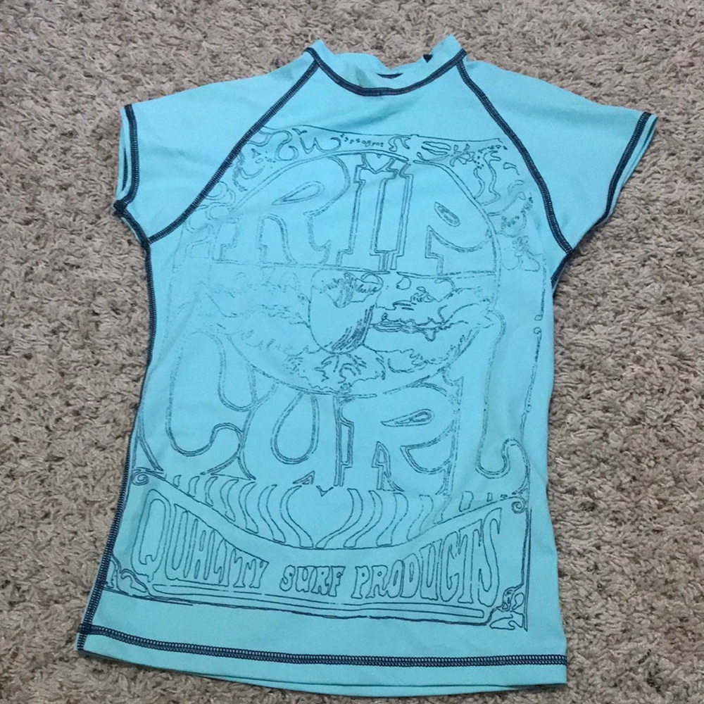 Rash guard swim shirt